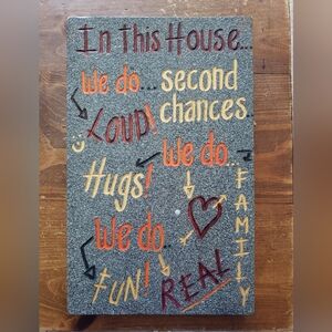 House sign decor